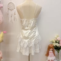 Image 2 of vintage lace all over lingerie top (lace panel)