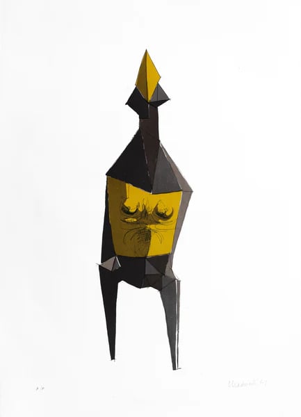 Image of lynn chadwick / standing figure / 26/2022