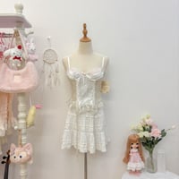 Image 1 of vintage lace corset lingerie (#13)