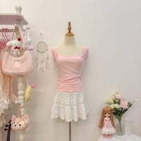 Image 1 of cute pink top