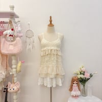 Image 1 of ruffle dainty top