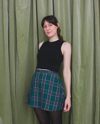 Image 1 of Phuncle cropped merino tank top - Liquorice