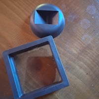 Image 3 of White 3D floating Frame