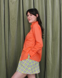 Image 4 of Ready-to-ship Sherbet flower button bow blouse