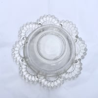 Image 10 of Petit saladier en verre à bord perlé ancien début XXe - saladier Art Déco - 1900s 