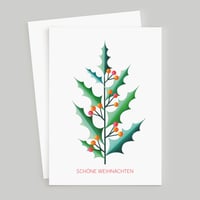 Image 1 of Klappkarte SCHÖNE WEIHNACHTEN