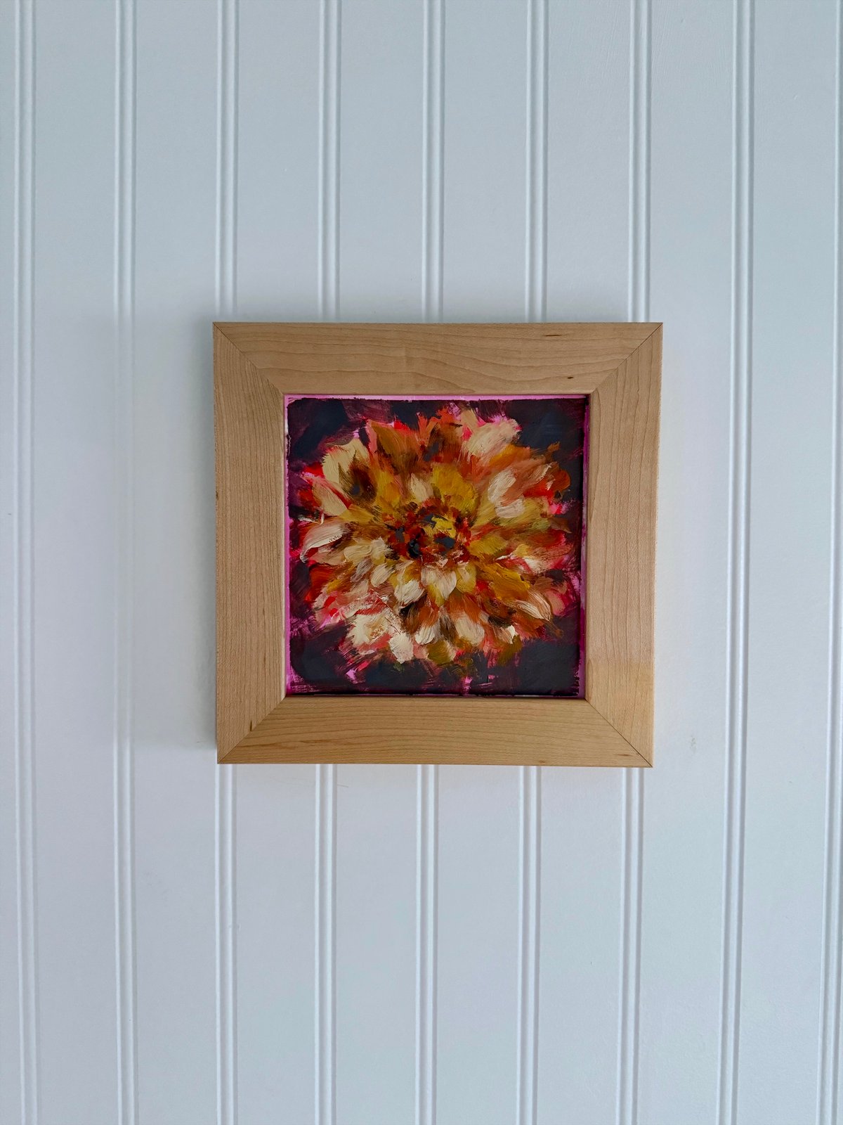 Image of "I Am The Artist and the Muse" Original Oil Painting