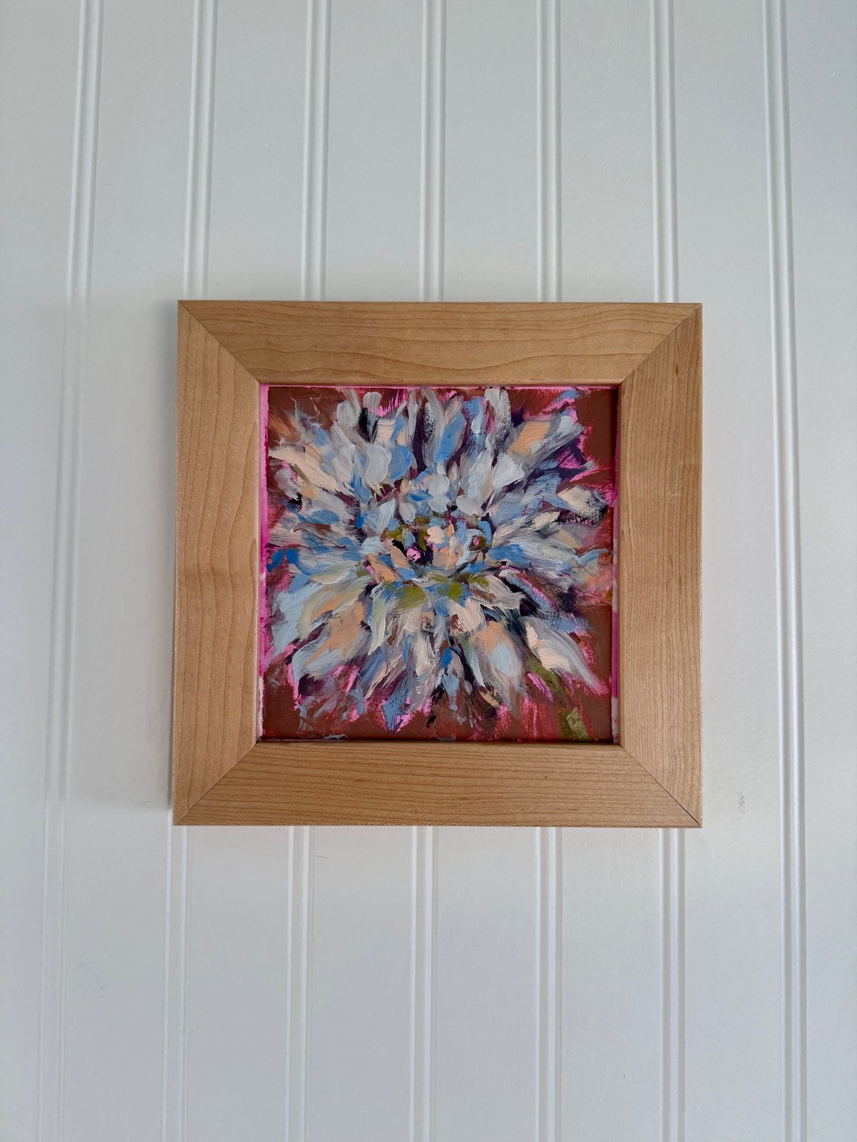 Image of "I Am Sensitive and I Cry a Lot" Original Oil Painting