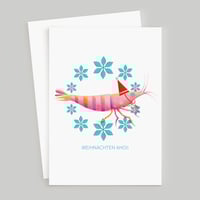 Image 1 of Klappkarte WEIHNACHTEN AHOI!