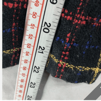 Image 5 of Vintage Positive Attitude Petite Black Long Sleeve Knit Jacket Size 8P Women