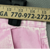 Image 4 of New Rue21 Shinestar Straight Leg Pink Denim Jeans Size Large Women Casual Wear