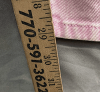 Image 5 of New Rue21 Shinestar Straight Leg Pink Denim Jeans Size Large Women Casual Wear