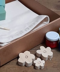 Image 3 of Experience Box - Cushion Covers - Flower Blocks 