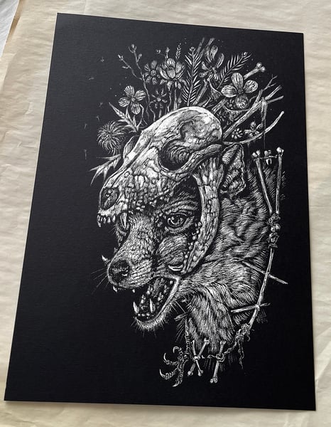 Image of 'Ceremonial' signed screen print PRE ORDER