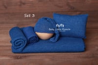 Image 4 of Newborn photo set cobalt