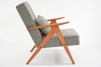 Image 2 of Fauteuils KOMPAS chiné gris et blanc