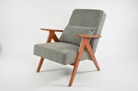 Image 6 of Fauteuils KOMPAS chiné gris et blanc