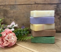 Image 1 of 3-Piece Organic Scented Soap Bars Long-Lasting Fragrance & Skin-Nourishing Formula (130g/4.5oz Each)