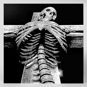 Image of GRINNING DEATH'S HEAD LP TEST PRESS