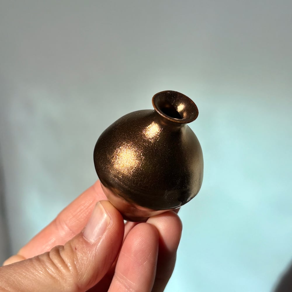 Image of Golden Little Vase