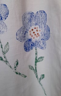 Image 3 of Tote Bag - hand printed with our unique wooden blocks 