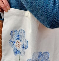 Image 4 of Tote Bag - hand printed with our unique wooden blocks 