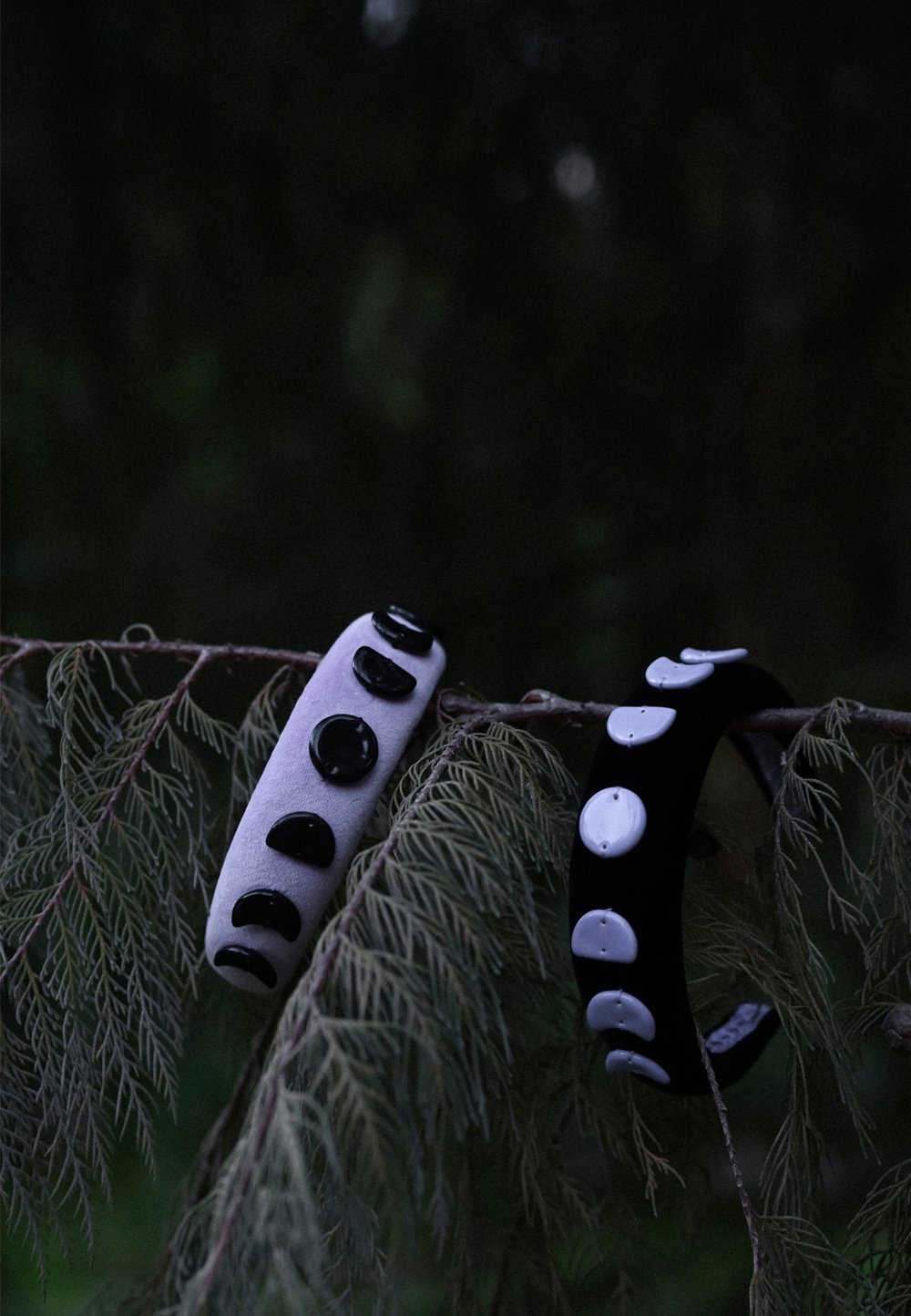 Image of PREVENTA Diadema Sisters of the Moon (black) _ LUNA LLENA