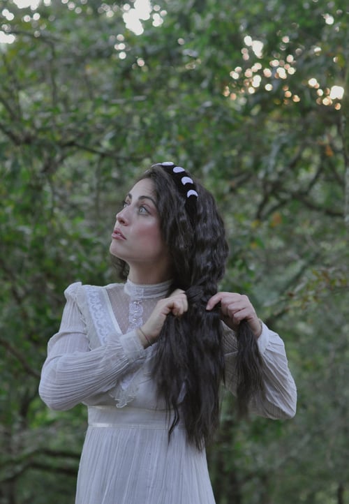 Image of PREVENTA Diadema Sisters of the Moon (black) _ LUNA LLENA