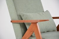 Image 3 of Fauteuils KOMPAS chiné vert clair