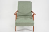 Image 8 of Fauteuils KOMPAS chiné vert clair