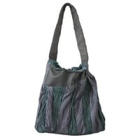 Image 1 of Afefe bag in green and grey