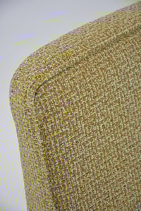 Image 3 of Fauteuil BUNNY jaune chiné