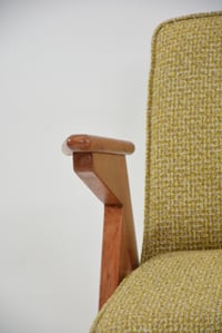 Image 9 of Fauteuil BUNNY jaune chiné