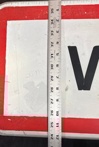 Image 5 of Vintage (ca. 1980s) French City (Aluminum) Road Sign - "Vichy"