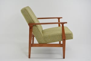 Image of Fauteuil MR vert clair chiné