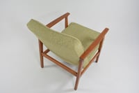 Image 5 of Fauteuil MR vert clair chiné