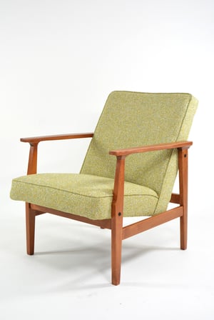 Image of Fauteuil MR vert clair chiné