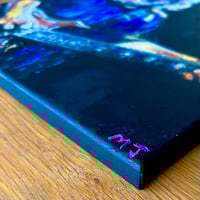 Image 2 of Jerry Garcia Painting w/Joy In The Face Of It All Lyrics