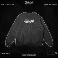Image 2 of Phantom Troupe Oversized Sweat Shirt - Black