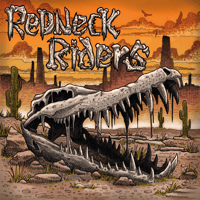 Image 1 of Redneck Riders - S/T (EP) 10" (Orange) LTD 50pcs