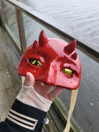 Image 1 of Demon Mask - Red