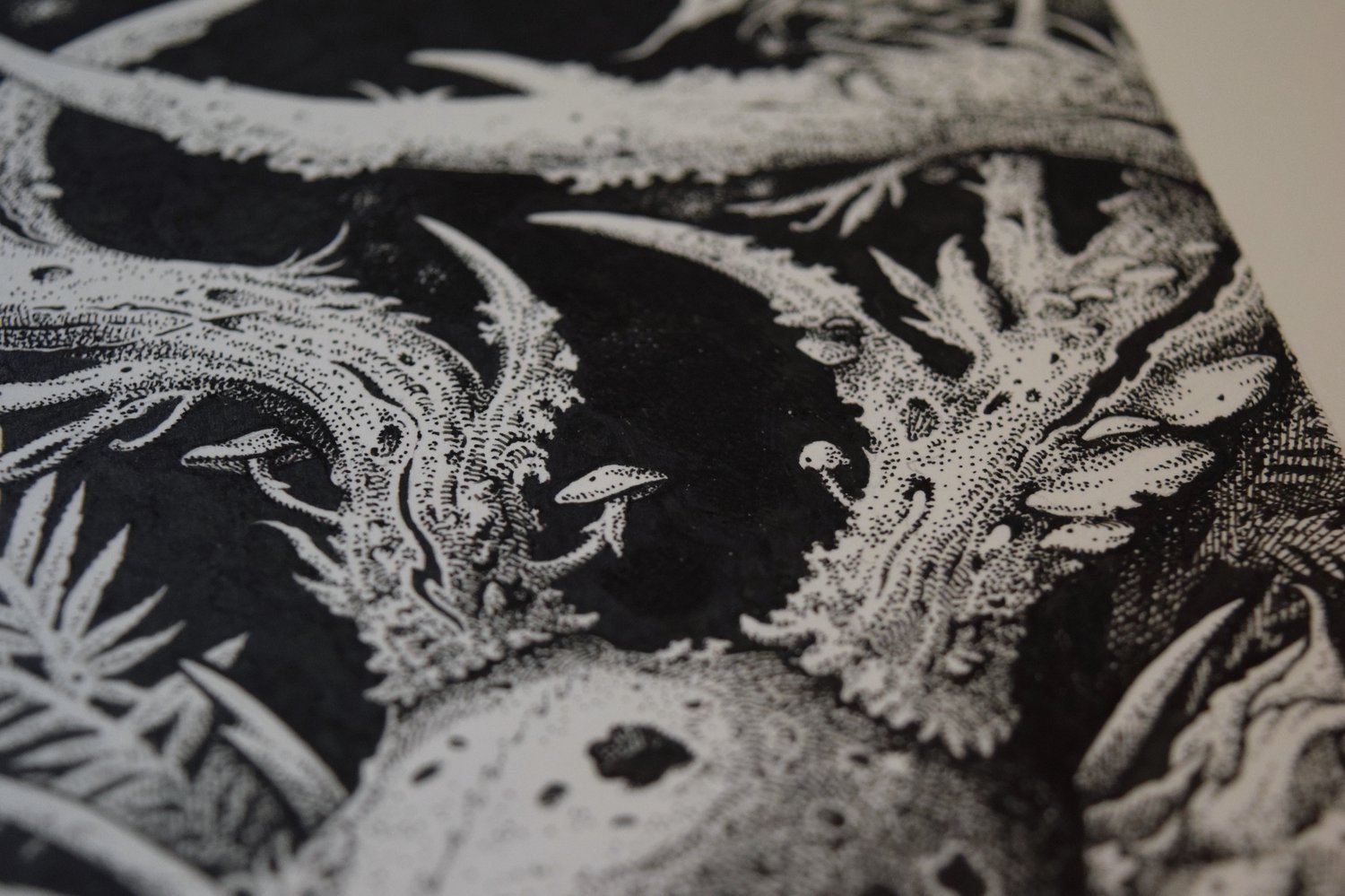 Image of Blackbraid (Twilight Stag) - Original Art