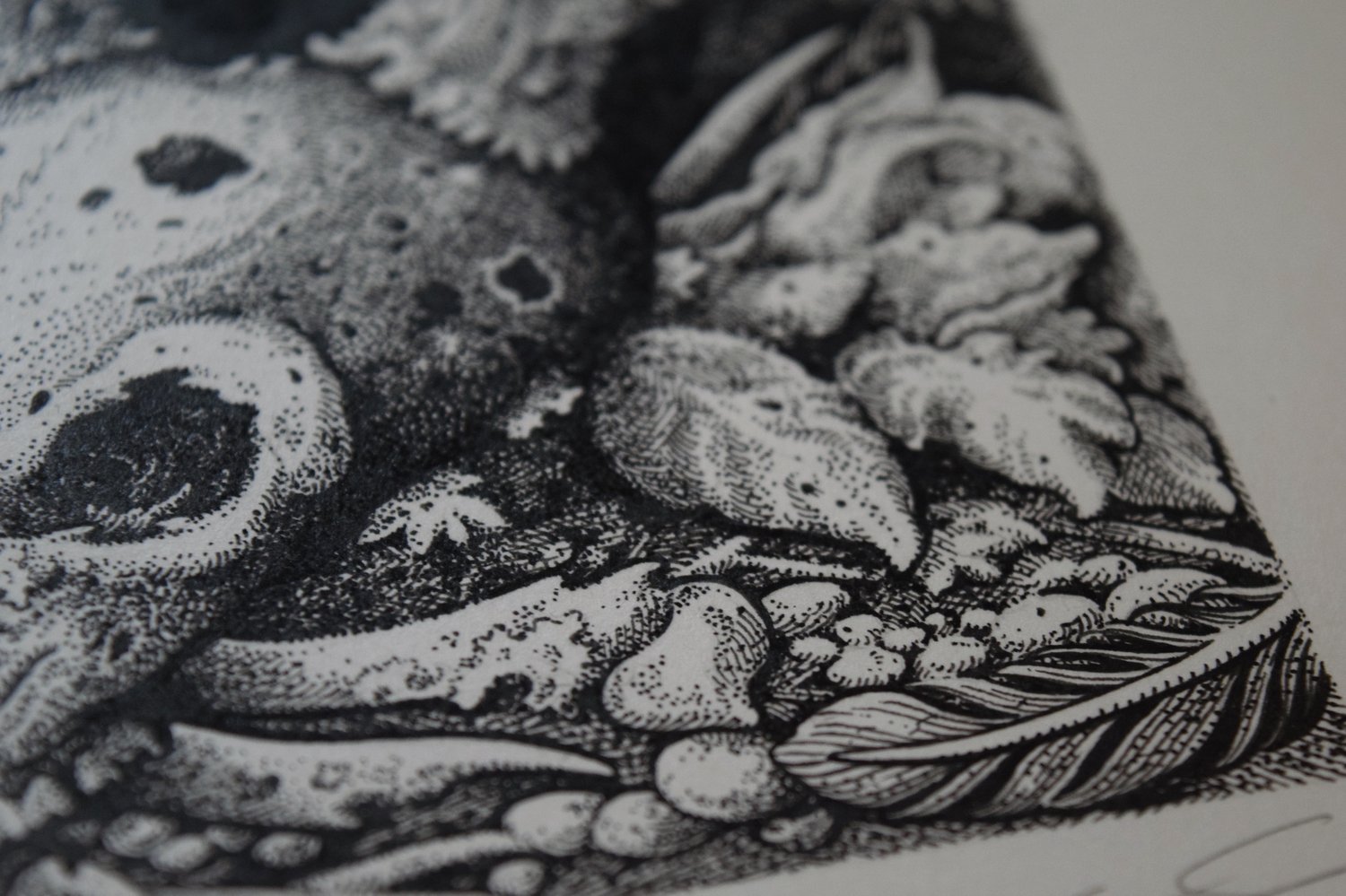 Image of Blackbraid (Twilight Stag) - Original Art