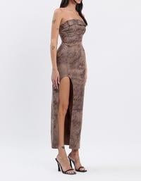 Image 1 of Buckle Midi Dress