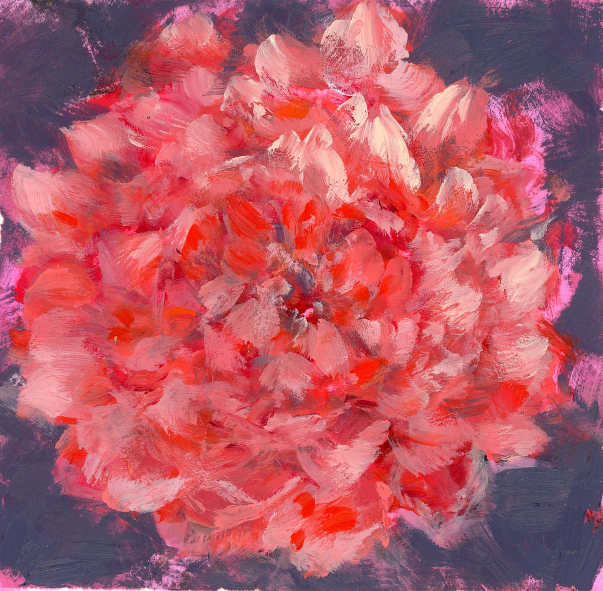 Image of  "I I Have Vibrant and Sparkly Energy" Original Oil Painting