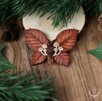 Image 2 of Autumn Leaf Fairy necklace - small