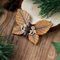 Image 5 of Autumn Leaf Fairy necklace - small