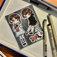 Image 1 of Lain sticker sheet
