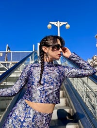 Image 2 of Cosmic flowers Top✨