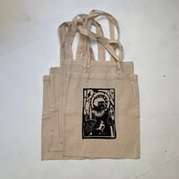 Image 1 of joan of arc tote bag